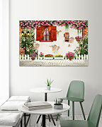 Obraz Malebná fasáda domčeka 1918